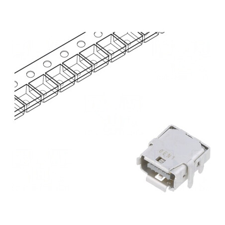 Conector ix Industrial Soclu Tată PIN 10A | Electronic-mag.ro | Componente Electronice