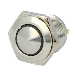 Comutator anti-vandalism roșu SPST-NO 2A 36VDC IP65 | Electronic-mag.ro | Componente Electronice