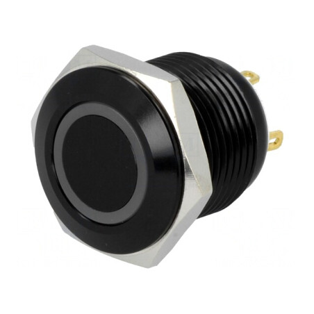 Comutator Anti-Vandalism Verde IP65 2A 36VDC | Electronic-mag.ro | Componente Electronice
