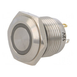 Comutator Anti-Vandalism Galben IP65 SPST-NO 2A 36VDC | Electronic-mag.ro | Componente Electronice