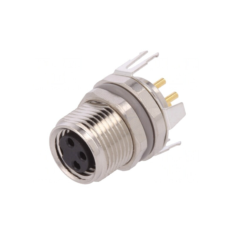 Conector M8 Mamă 3 PIN Ecranat IP67 60V | Electronic-mag.ro | Componente Electronice Conector M8 Mamă 3 PIN Ecranat IP67 60V | Electronic-mag.ro | Componente Electronice
