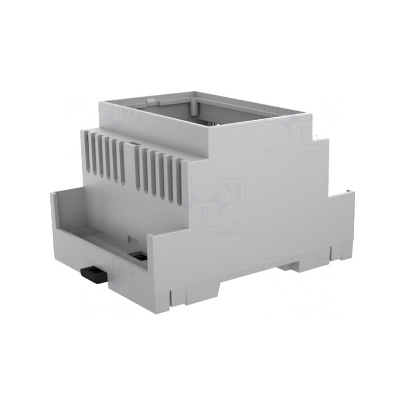 Carcasă pentru șină DIN 90x71.2x53mm Gri | Electronic-mag.ro | Componente Electronice