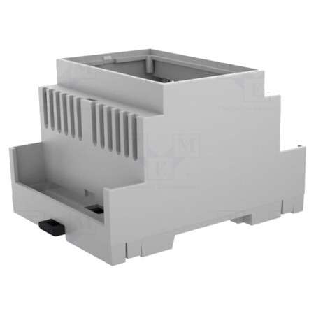 Carcasă pentru șină DIN 90x71.2x53mm Gri | Electronic-mag.ro | Componente Electronice