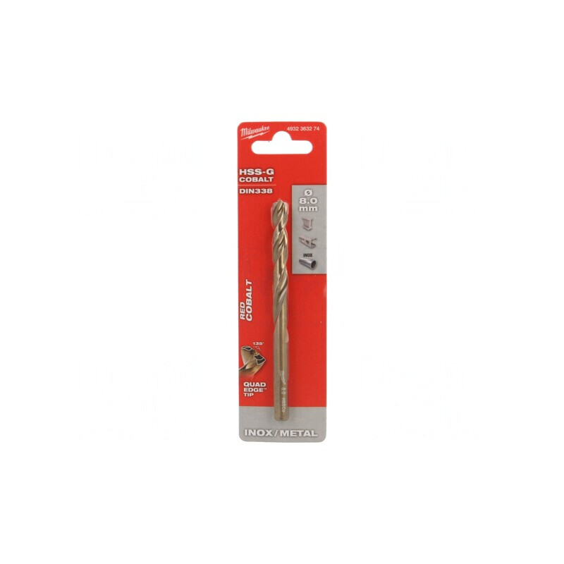 Burghiu Metal 8mm HSS-Co | Electronic-mag.ro | Componente Electronice