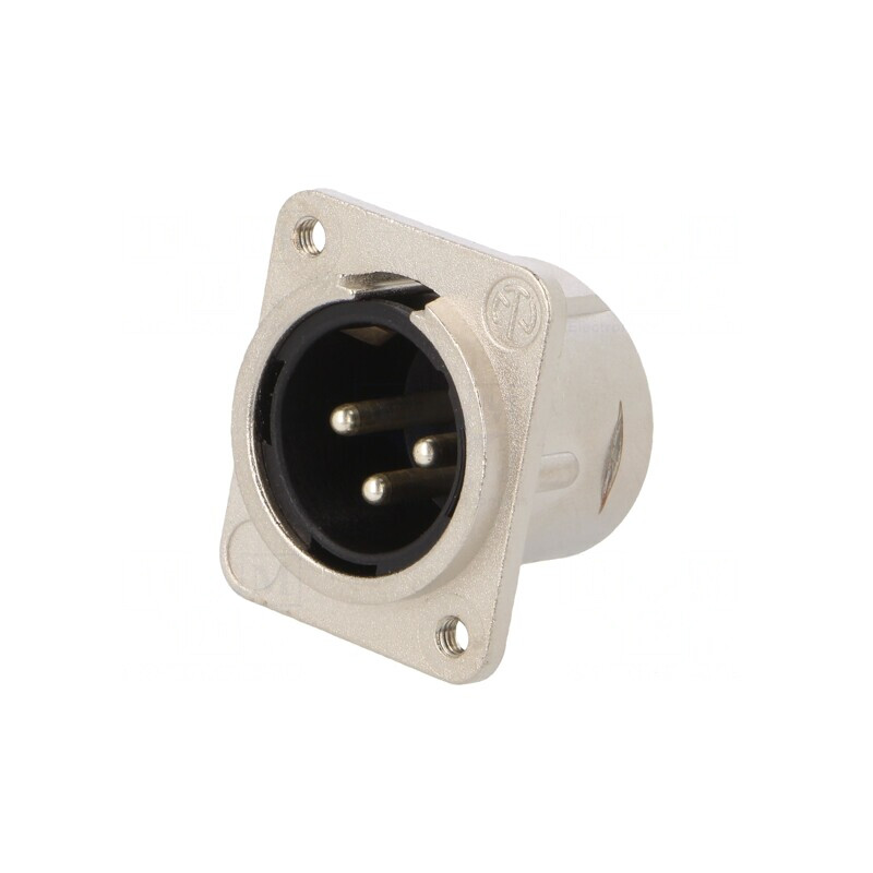 Conector Male 3 Poluri cu M3 | Electronic-mag.ro | Componente Electronice