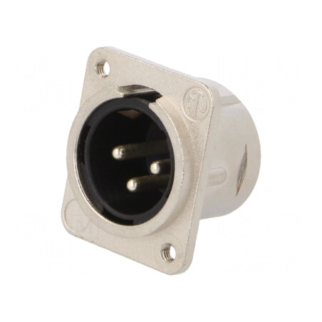 Conector Male 3 Poluri cu M3 | Electronic-mag.ro | Componente Electronice