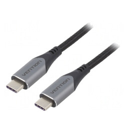 Cablu USB C 2.0 Negru 1m 480Mbps