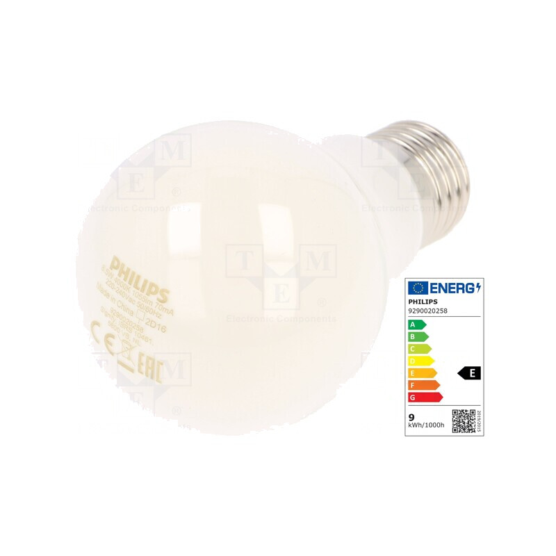 Lampa LED E27 8,5W 4000K Alb Neutru | Electronic-mag.ro | Componente Electronice