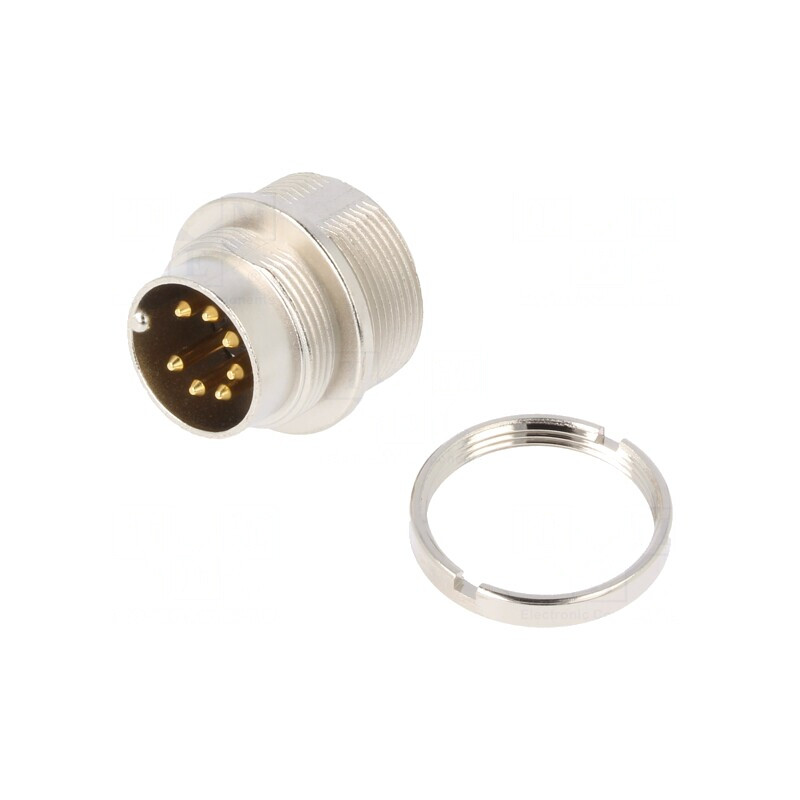 Conector M16 Soclu Tată 7 PIN 5A 60V IP40 | Electronic-mag.ro | Componente Electronice Conector M16 Soclu Tată 7 PIN 5A 60V IP40 | Electronic-mag.ro | Componente Electronice