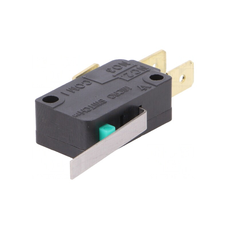 Microîntrerupător SPDT cu Manetă 0,1A/125VAC | Electronic-mag.ro | Componente Electronice