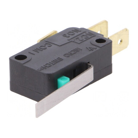 Microîntrerupător SPDT cu Manetă 0,1A/125VAC | Electronic-mag.ro | Componente Electronice