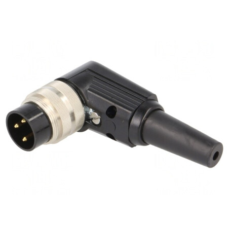 Mufă Conector M16 3 Pin 5A 250V IP40 pentru Cablu | Electronic-mag.ro | Componente Electronice