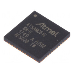 Microcontroler ARM VQFN48 1,71-3,6VDC ATSAMD5 | Electronic-mag.ro | Componente Electronice