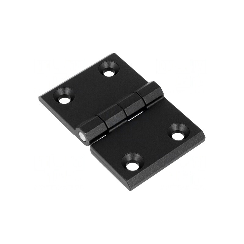 Balama neagră din aluminiu și zinc 76mm x 50mm | Electronic-mag.ro | Componente Electronice Balama neagră din aluminiu și zinc 76mm x 50mm | Electronic-mag.ro | Componente Electronice