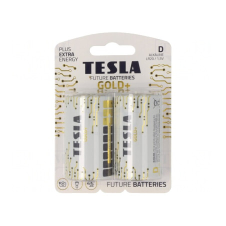 Baterie Alcalină 1,5V D 2 Bucăți | Electronic-mag.ro | Componente Electronice