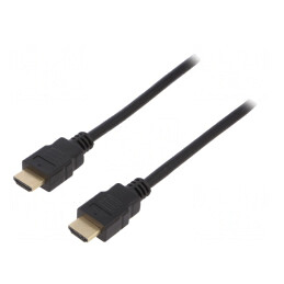 Cablu HDMI 2.1 Negru 1m | Electronic-mag.ro | Componente Electronice