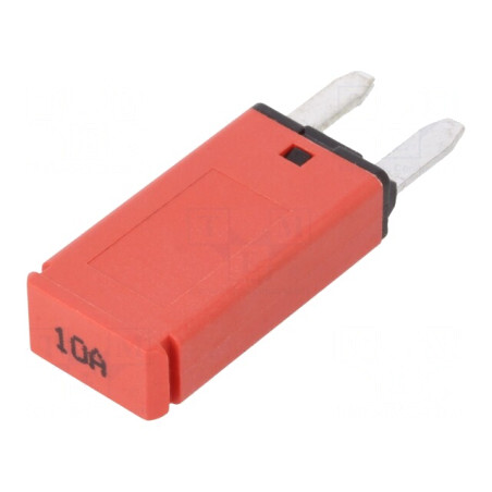 Siguranță Auto Mini 10A 14VDC 12.45mm | Electronic-mag.ro | Componente Electronice
