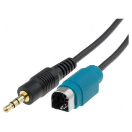 Adaptor Auxiliar Alpine Jack 3,5mm | Electronic-mag.ro | Componente Electronice