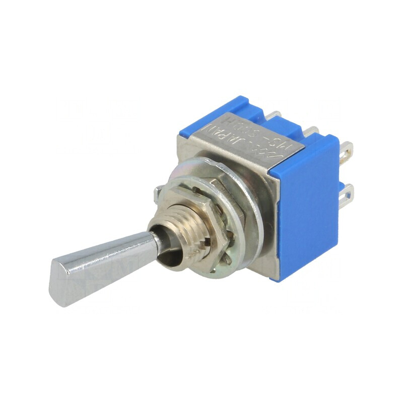 Comutator Basculant DP3T ON-OFF-ON 6A 125V | Electronic-mag.ro | Componente Electronice Comutator Basculant DP3T ON-OFF-ON 6A 125V | Electronic-mag.ro | Componente Electronice