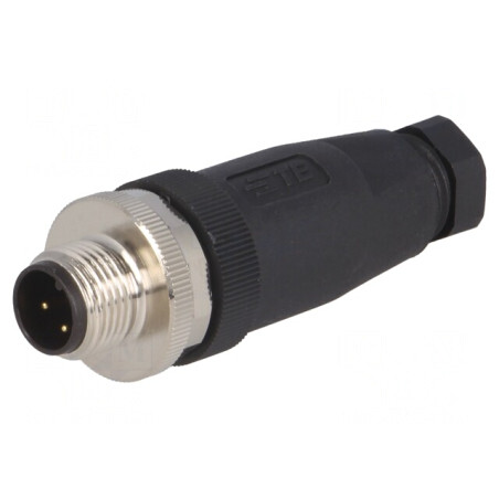 Mufă M12 3-Pin pentru DeviceNet/CANopen IP67 | Electronic-mag.ro | Componente Electronice