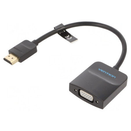Adaptor HDMI la VGA 15 pini, 0.15m | Electronic-mag.ro | Componente Electronice