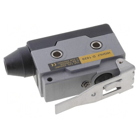 Microîntrerupător cu Manetă 10A/250VAC SPDT IP40 | Electronic-mag.ro | Componente Electronice