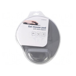 Mouse pad gri din gel 220x240x4mm | Electronic-mag.ro | Componente Electronice