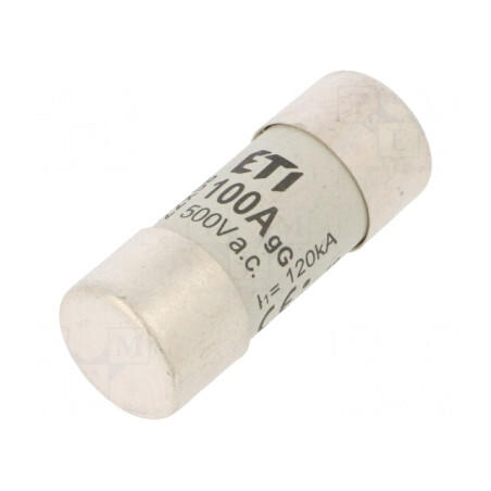 Siguranță Industrială gG 100A 500VAC Cilindrică | Electronic-mag.ro | Componente Electronice