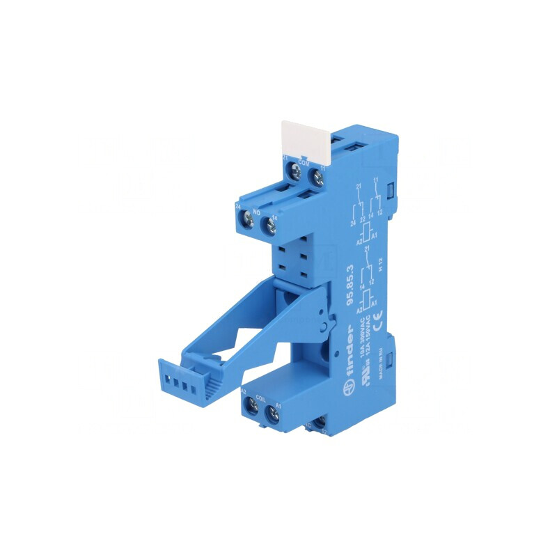 Stativ pentru șină DIN cu cleme șurub 10A 250VAC -40÷70°C | Electronic-mag.ro | Componente Electronice Stativ pentru șină DIN cu cleme șurub 10A 250VAC -40÷70°C | Electronic-mag.ro | Componente Electronice