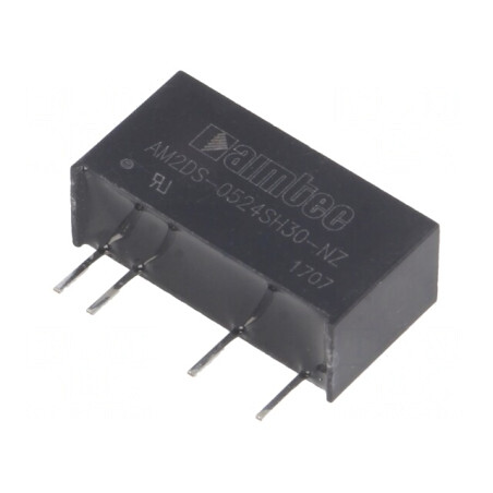Convertor DC/DC 2W 5V la 24V 83mA SIP7 | Electronic-mag.ro | Componente Electronice