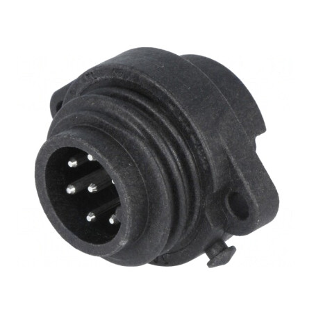Conector Circular Soclu 7 PIN Lipire ECOMATE | Electronic-mag.ro | Componente Electronice