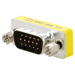 Adaptor D-Sub 15pin HD Tată-Tată | Electronic-mag.ro | Componente Electronice