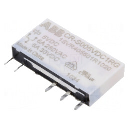Releu Miniatură SPDT 5VDC THT CR-S | Electronic-mag.ro | Componente Electronice