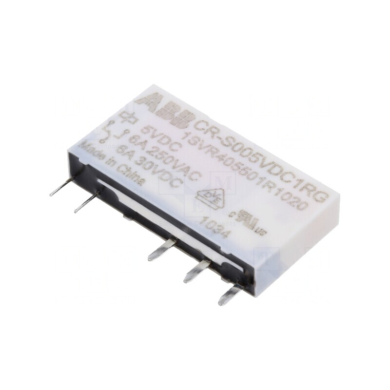 Releu Miniatură SPDT 5VDC THT CR-S | Electronic-mag.ro | Componente Electronice