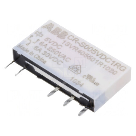 Releu Miniatură SPDT 5VDC THT CR-S | Electronic-mag.ro | Componente Electronice