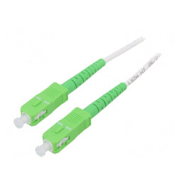 Patch Cord Fibra Optica 10m OS2 SC/APC LSZH | Electronic-mag.ro | Componente Electronice