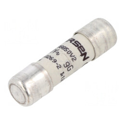 Siguranţă Ceramică gG 2A 500VAC 10x38mm | Electronic-mag.ro | Componente Electronice