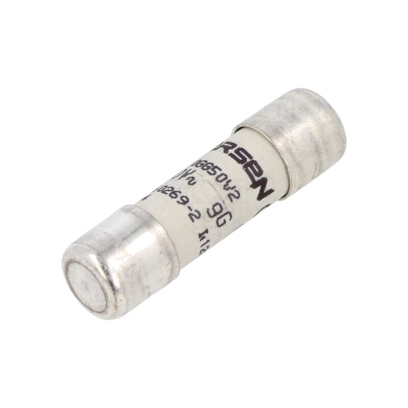 Siguranţă Ceramică gG 2A 500VAC 10x38mm | Electronic-mag.ro | Componente Electronice