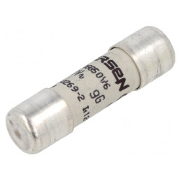 Siguranță ceramică gG 6A 500VAC 10x38mm | Electronic-mag.ro | Componente Electronice