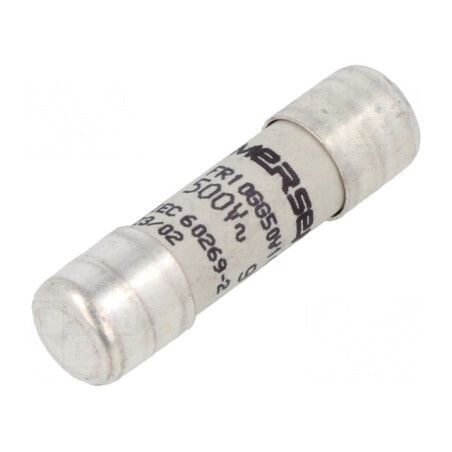 Siguranță Ceramică gG 10A 500VAC 10x38mm | Electronic-mag.ro | Componente Electronice