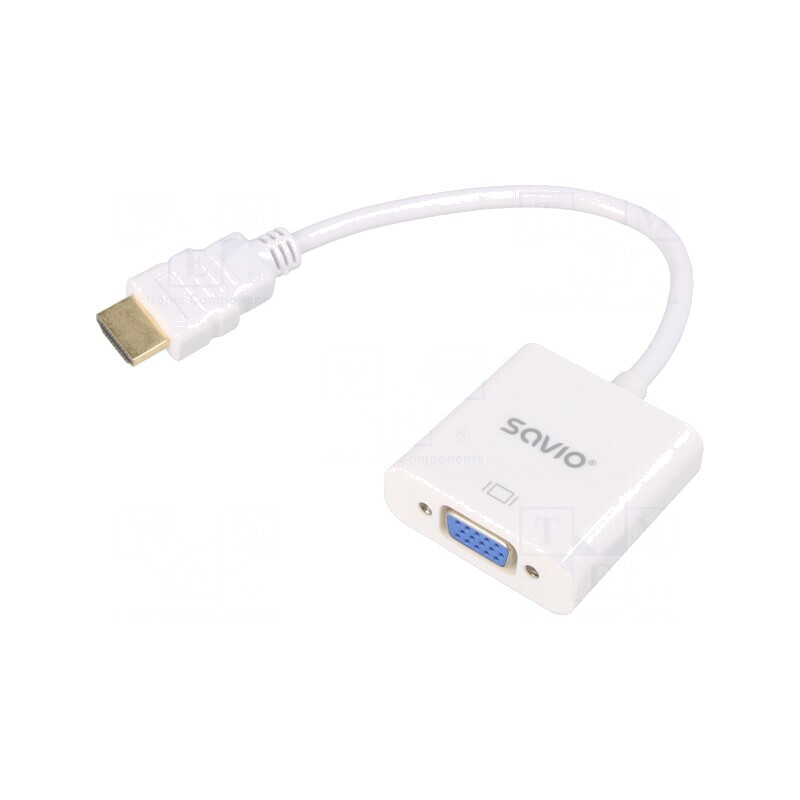 Convertor D-Sub 15pin HD la HDMI Alb | Electronic-mag.ro | Componente Electronice Convertor D-Sub 15pin HD la HDMI Alb | Electronic-mag.ro | Componente Electronice