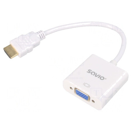 Convertor D-Sub 15pin HD la HDMI Alb | Electronic-mag.ro | Componente Electronice