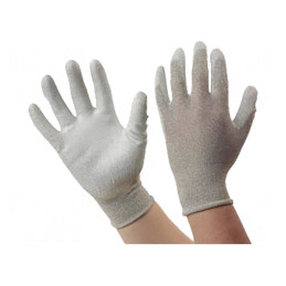 Mănuși de Protecție ESD XL Bej | Electronic-mag.ro | Componente Electronice