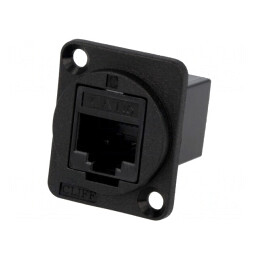 Adaptor RJ45 Cat6 8P8C Soclu Dual | Electronic-mag.ro | Componente Electronice