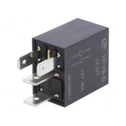 Releu Electromagnetic SPST-NO 12VDC 35A cu Soclu | Electronic-mag.ro | Componente Electronice