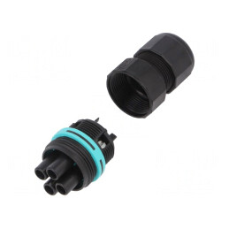 Conector Alimentare AC Terminal cu Șurub 7-12mm Mamă TH387