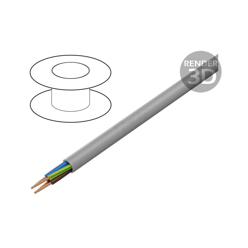 Cablu ÖLFLEX CLASSIC 100 H 4G1,5mm2 Cu 450V 750V | Electronic-mag.ro | Componente Electronice