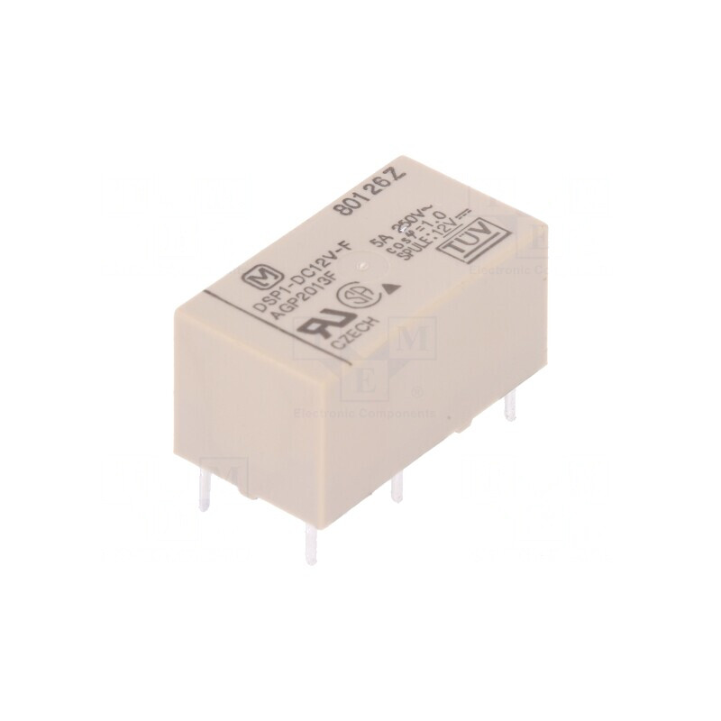 Releu Electromagnetic SPST-12VDC | Electronic-mag.ro | Componente Electronice