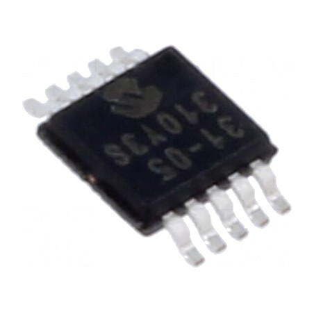 Convertor A/D 16bit 500ksps 1.7-5.5V MSOP10 | Electronic-mag.ro | Componente Electronice