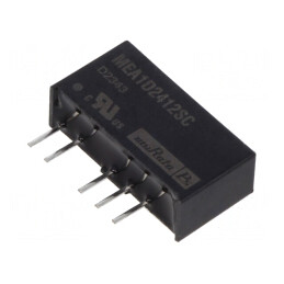Convertor DC/DC 1W 24V la 12V/-12V | Electronic-mag.ro | Componente Electronice